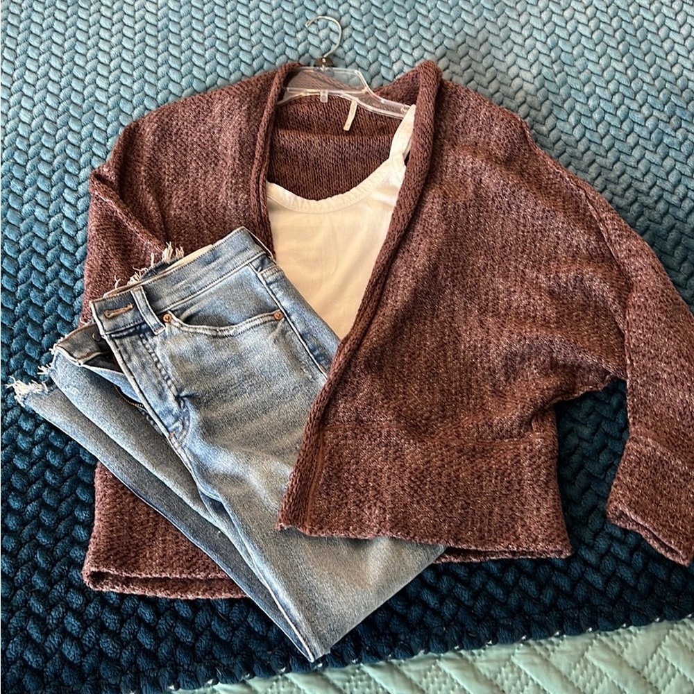 Free People Womens Cardigan Sweater Extra-Small Dolman Sleeve
